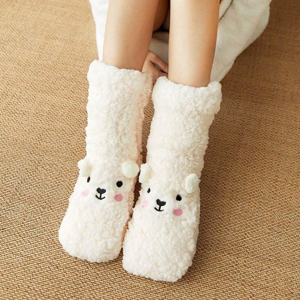 socks & hosiery warm coral fleece winter for female girl lovely bear thick floor kawaii soft fuzzy carpet home slippers, Black;white
socks & hosiery warm coral fleece winter for female girl lovely bear thick floor kawaii soft fuzzy carpet home slippers, Black;white