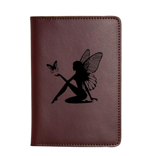 card holders custom name leather travel cover passport wallet simple engraved picture butterfly fairy, Brown;gray
card holders custom name leather travel cover passport wallet simple engraved picture butterfly fairy, Brown;gray