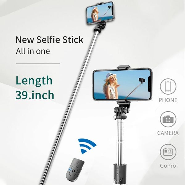 selfie monopods 4 in 1 wireless stick foldable monopod 360 degree rotating remote control tripod suitable for smartphones
selfie monopods 4 in 1 wireless stick foldable monopod 360 degree rotating remote control tripod suitable for smartphones