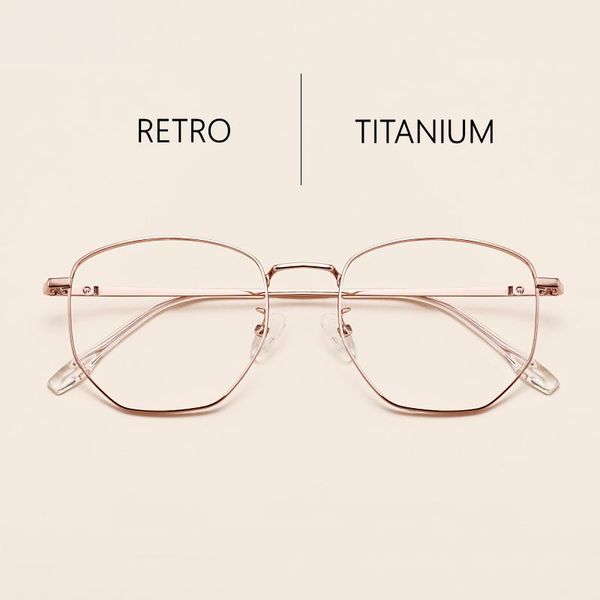 men's and women's pure titanium retro wide-sided large myopia spectacle frame ultralight optical computer 1930 fashion sunglasses, Black
men's and women's pure titanium retro wide-sided large myopia spectacle frame ultralight optical computer 1930 fashion sunglasses, Black
