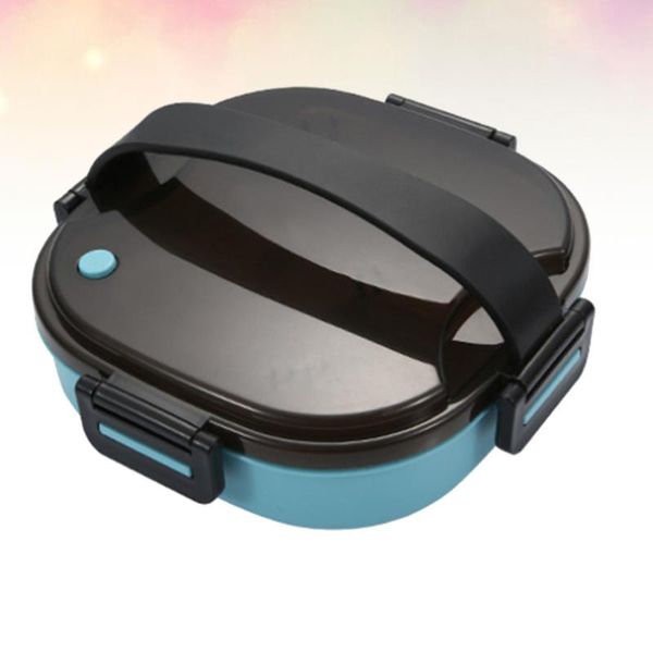 dinnerware sets 1pc round shape single layer pp sealed bento box container for daily use (single blue 1200ml + black)
dinnerware sets 1pc round shape single layer pp sealed bento box container for daily use (single blue 1200ml + black)