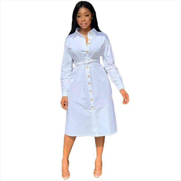 long plus size shirt autumn women dresses sleeve white button down streetwear casual office, Black;gray
long plus size shirt autumn women dresses sleeve white button down streetwear casual office, Black;gray