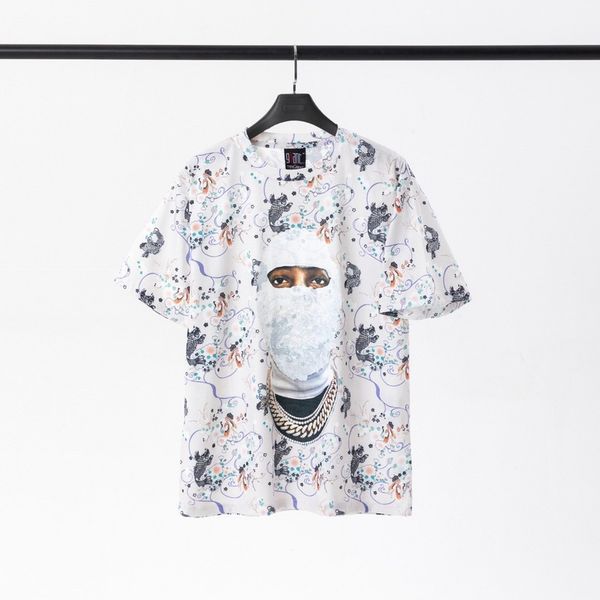 22ss summer europe france paris necklace masked t shirts fashion mens short sleeve allover fish print tshirt women clothes casual cotton tee, White;black
22ss summer europe france paris necklace masked t shirts fashion mens short sleeve allover fish print tshirt women clothes casual cotton tee, White;black