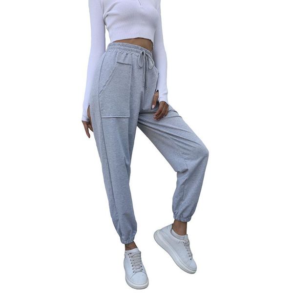 women pants elastic waist casual solid color sports long sweatpants trousers clothing joggers women's & capris, Black;white
women pants elastic waist casual solid color sports long sweatpants trousers clothing joggers women's & capris, Black;white