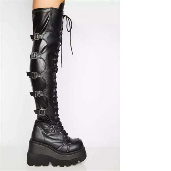 boots warm women's winter over the knee 2021 round toe fashion wedges knight, Black
boots warm women's winter over the knee 2021 round toe fashion wedges knight, Black
