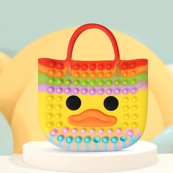party favor duck shape bag bubble antistress toys children sensory toy reliever needs interative press
party favor duck shape bag bubble antistress toys children sensory toy reliever needs interative press