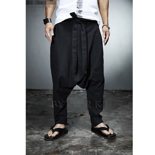 pant young korean hip-hop male down-crotch fashion lace up casual hare linen personality loose pants xxc2, Black
pant young korean hip-hop male down-crotch fashion lace up casual hare linen personality loose pants xxc2, Black