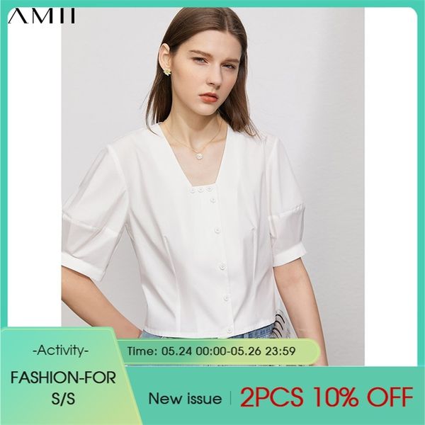 minimalism summer causal women's blouse offical lady solid square neck loose shirt streetwear 12140552 210527, White
minimalism summer causal women's blouse offical lady solid square neck loose shirt streetwear 12140552 210527, White