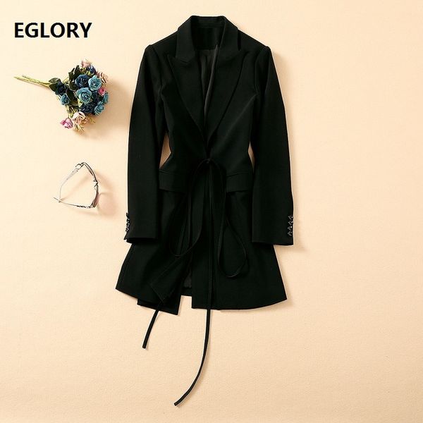 blazers new runway blazer coats spring outerwear women notched collar cross string deco long sleeve black blazers, White;black
blazers new runway blazer coats spring outerwear women notched collar cross string deco long sleeve black blazers, White;black