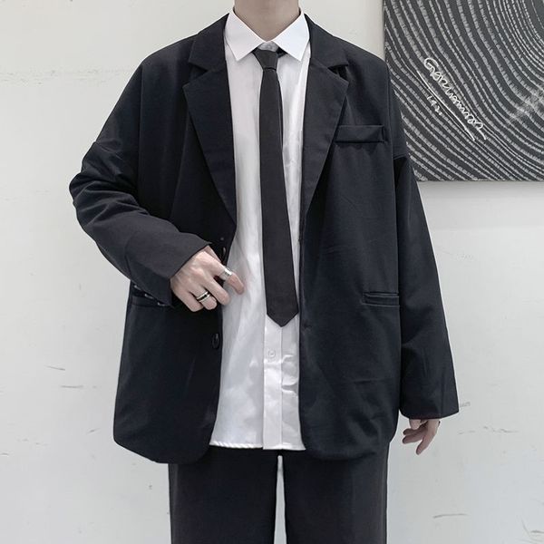 men's suits & blazers spring black blazer fashion business society mens dress jacket korean loose single-breasted suit men s-3xl 2, White;black
men's suits & blazers spring black blazer fashion business society mens dress jacket korean loose single-breasted suit men s-3xl 2, White;black
