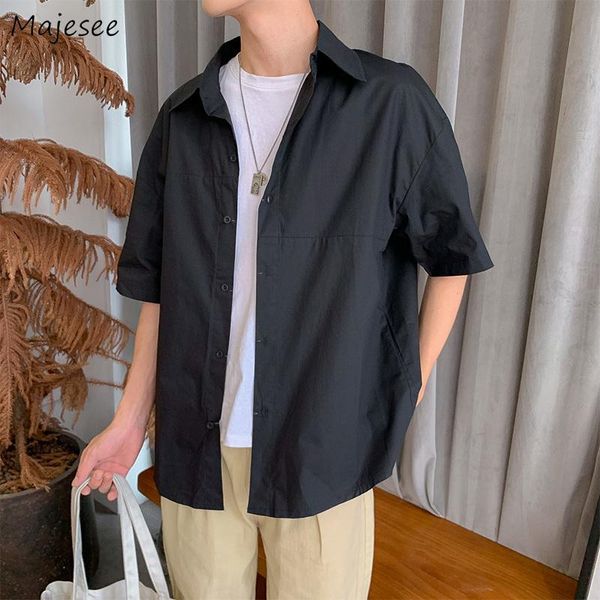 shirts men solid loose summer fashion 5 quarter sleeve mens korean style all-match leisure daily shirt men's casual, White;black
shirts men solid loose summer fashion 5 quarter sleeve mens korean style all-match leisure daily shirt men's casual, White;black