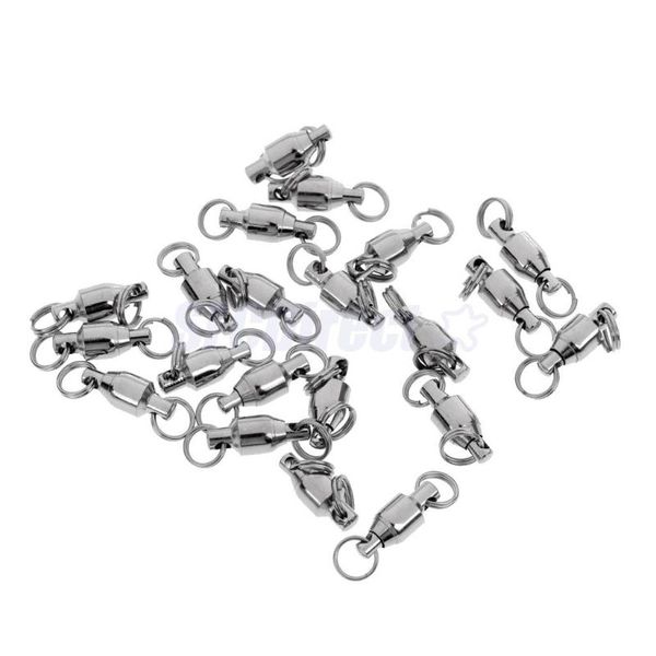 20pcs/lot 2#/4# alloy flexible rotation ball bearing fishing rolling swivel with split ring fish hook connector hooks
20pcs/lot 2#/4# alloy flexible rotation ball bearing fishing rolling swivel with split ring fish hook connector hooks