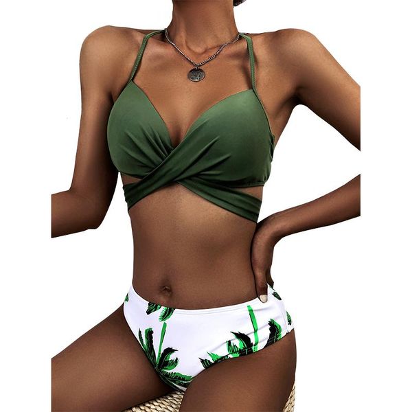 criss-cross bandage women's bikini sets retro vintage bathing suit halter push up swimsuit underwired female swimwear, White;black
criss-cross bandage women's bikini sets retro vintage bathing suit halter push up swimsuit underwired female swimwear, White;black