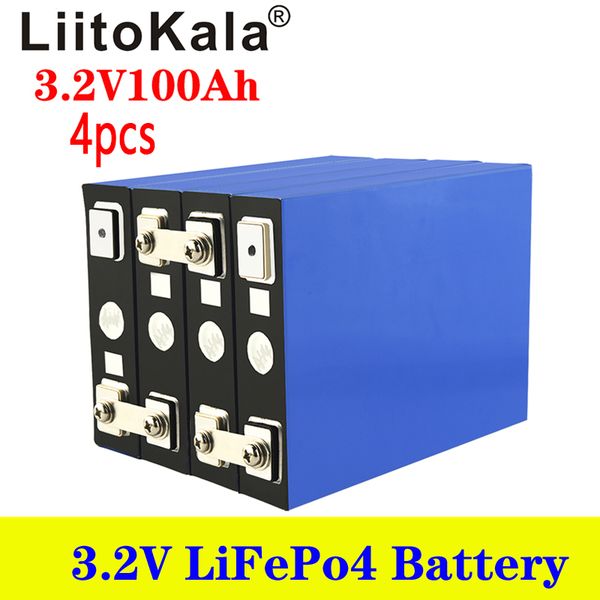 4 liitokala 3.2v 100ah batteries lifepo4 lithium phosphate large capacity can be connected in series and parallel, equipped with busbar scre
4 liitokala 3.2v 100ah batteries lifepo4 lithium phosphate large capacity can be connected in series and parallel, equipped with busbar scre
