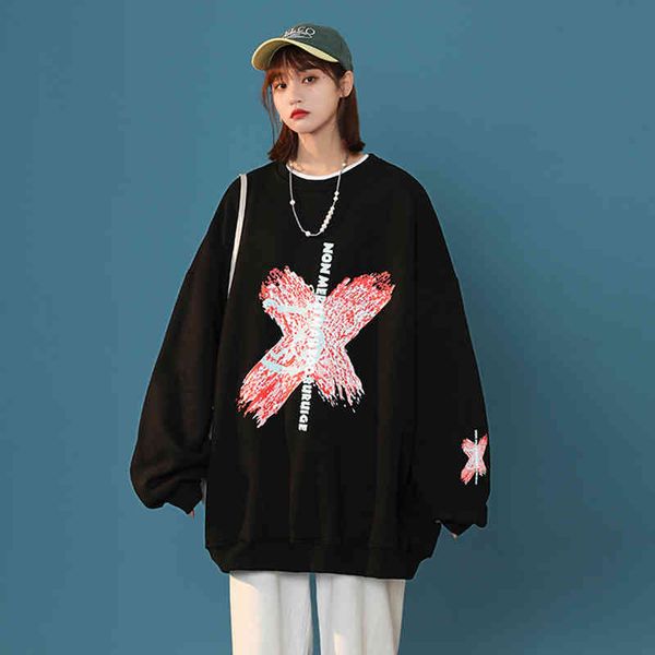 women hoodie oversized sweatshirt spring autumn cotton streetwear pullover loose female long sleeve graphics x s clothing, Black
women hoodie oversized sweatshirt spring autumn cotton streetwear pullover loose female long sleeve graphics x s clothing, Black