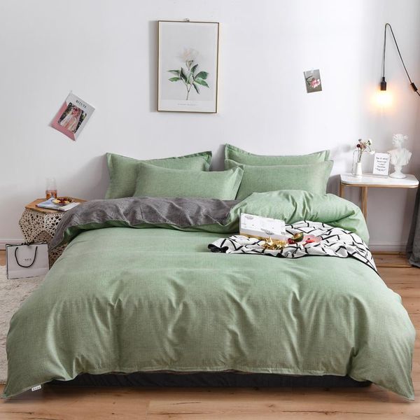 bedding sets set pillowcase duvet cover single double king 220x240 size bedclothes quilt bed sheet gray green
bedding sets set pillowcase duvet cover single double king 220x240 size bedclothes quilt bed sheet gray green