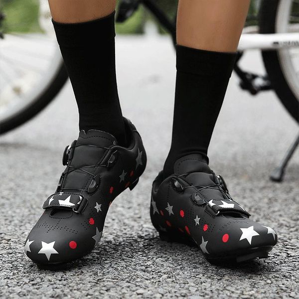 latest mountain bike cycling shoes men's outdoor sports self-locking road sneakers women's breathable footwear, Black
latest mountain bike cycling shoes men's outdoor sports self-locking road sneakers women's breathable footwear, Black
