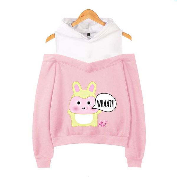 women's hoodies & sweatshirts moriah sweatshirt girls casual long-sleeved off-shoulder streetwear for, Black
women's hoodies & sweatshirts moriah sweatshirt girls casual long-sleeved off-shoulder streetwear for, Black