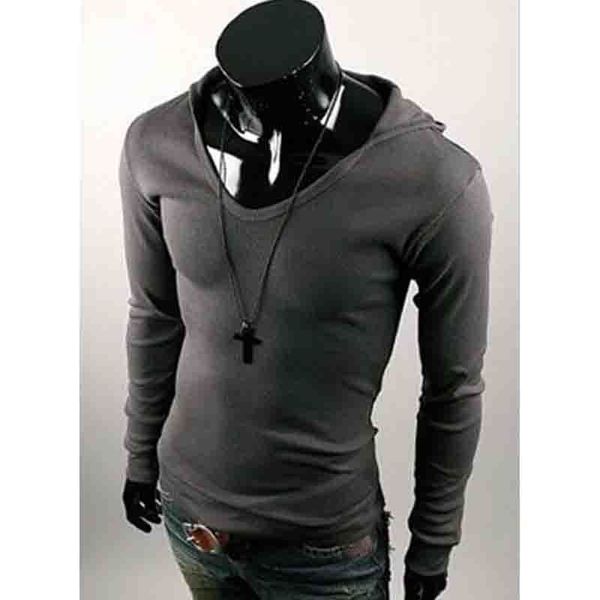 men's t-shirts fashion spring autumn british wind slim fit solid hoodies casual fitness long sleeve v-neck tshirt men 4814, White;black
men's t-shirts fashion spring autumn british wind slim fit solid hoodies casual fitness long sleeve v-neck tshirt men 4814, White;black