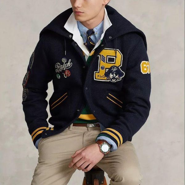 men's jackets 2021 autumn and winter baseball suit fashion digital printing inlaid line dug bag jacket coat, Black;brown
men's jackets 2021 autumn and winter baseball suit fashion digital printing inlaid line dug bag jacket coat, Black;brown