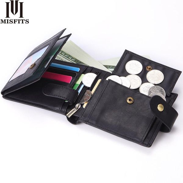wallets misfits genuine leather men short wallet male purse with zipper pocket card holder design fashion hombre carteir, Red;black
wallets misfits genuine leather men short wallet male purse with zipper pocket card holder design fashion hombre carteir, Red;black