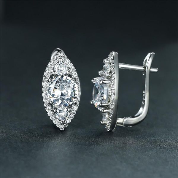 hoop & huggie white zircon round stone earrings vintage gold silver color wedding creative angel eyes for women jewelry, Golden;silver
hoop & huggie white zircon round stone earrings vintage gold silver color wedding creative angel eyes for women jewelry, Golden;silver