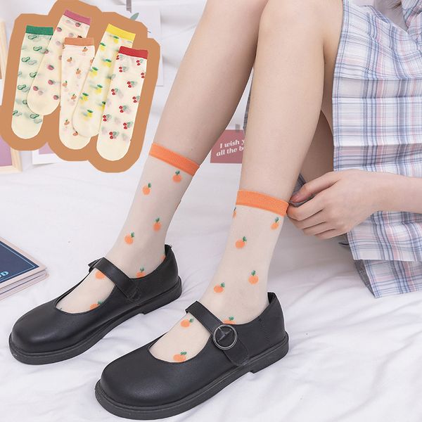 stockings children' fruit socks cass glass stocking' thin summer breathable, Red;black
stockings children' fruit socks cass glass stocking' thin summer breathable, Red;black