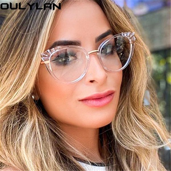 fashion sunglasses frames oulylan anti blue light glasses women computer eyewear cat eye eyeglasses ladies transparent tr90 optical frame, Black
fashion sunglasses frames oulylan anti blue light glasses women computer eyewear cat eye eyeglasses ladies transparent tr90 optical frame, Black