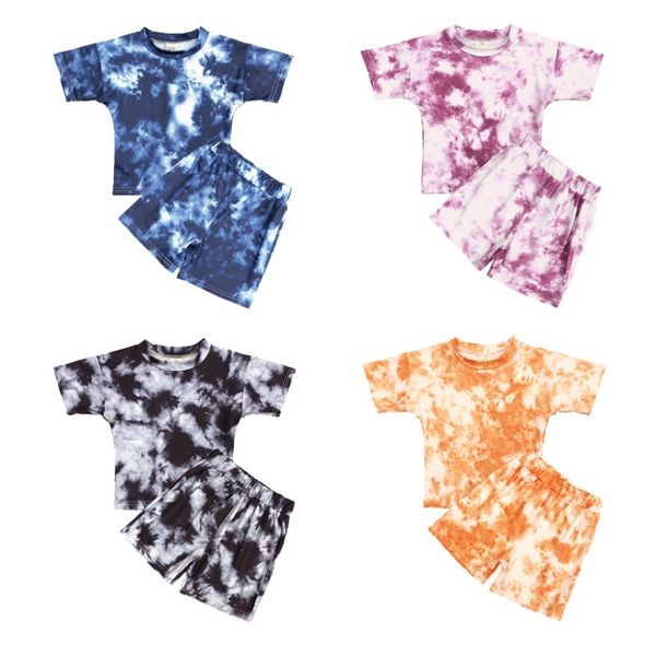 children tracksuit summer kids clothes set baby girls outfit suit toddler casual tie-dyed t-shirt shorts 2pcs clothing sets, White
children tracksuit summer kids clothes set baby girls outfit suit toddler casual tie-dyed t-shirt shorts 2pcs clothing sets, White