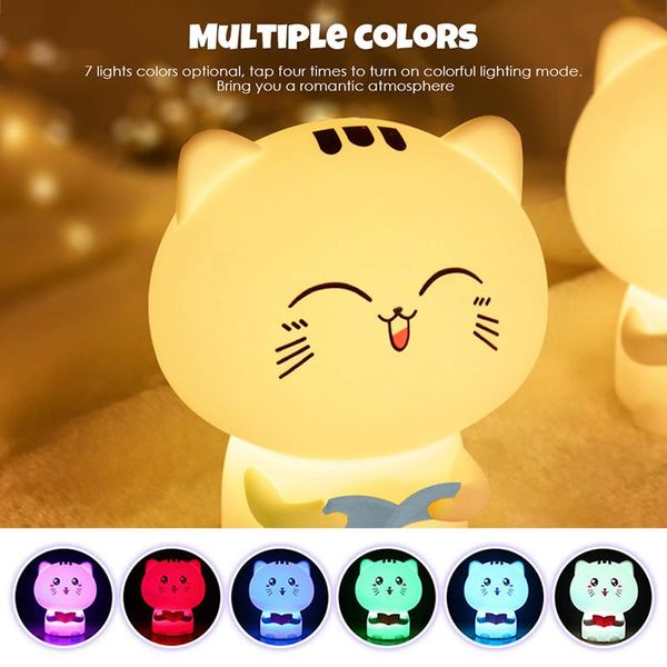 night lights practical light fashion elegant -selling japanese and korean style cat blue recording remote control
night lights practical light fashion elegant -selling japanese and korean style cat blue recording remote control