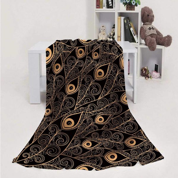 gold black feathers pattern seamless.golden peacock featherprint for design invitation,flannel fleece throw blanket, weight
gold black feathers pattern seamless.golden peacock featherprint for design invitation,flannel fleece throw blanket, weight