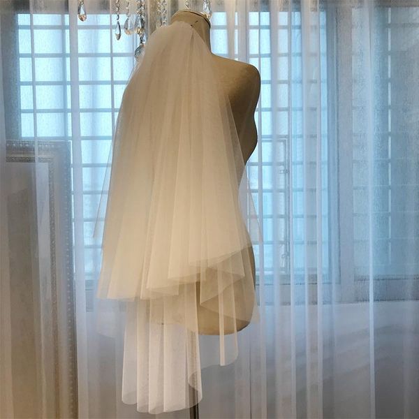 bridal veils champagne white ivory wedding accessory cut edge veil custom made length 2 tier with comb, Black
bridal veils champagne white ivory wedding accessory cut edge veil custom made length 2 tier with comb, Black
