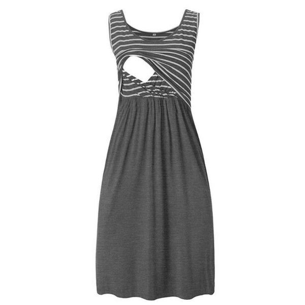maternity dresses breastfeeding nursing dress women pregnant stripe tunic summer, White
maternity dresses breastfeeding nursing dress women pregnant stripe tunic summer, White