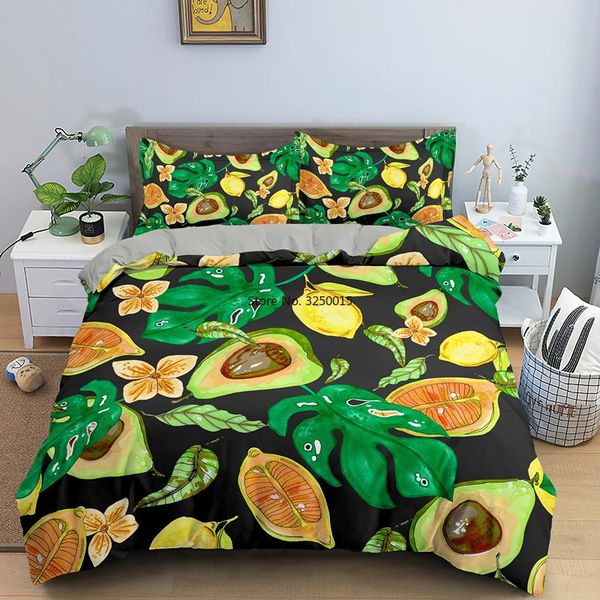 bedding sets green fruits avocado set bedroom decor duvet cover and pillowcase 2/3pcs for children single double cartoon bedclothes
bedding sets green fruits avocado set bedroom decor duvet cover and pillowcase 2/3pcs for children single double cartoon bedclothes