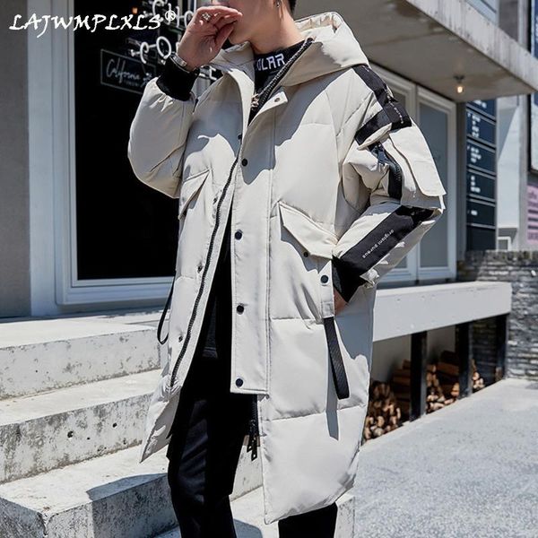 men's down & parkas long coat 2021 winter jacket hooded fashion men windproof waterproof thick warm brand mens clothing parka, Black
men's down & parkas long coat 2021 winter jacket hooded fashion men windproof waterproof thick warm brand mens clothing parka, Black