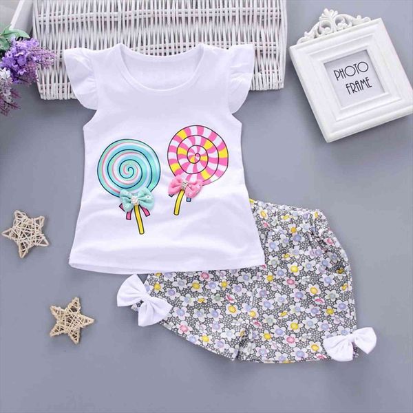 2pcs toddler kids baby girls outfits lolly t shirt short clothes summer set for 5 years roupa menina, White
2pcs toddler kids baby girls outfits lolly t shirt short clothes summer set for 5 years roupa menina, White