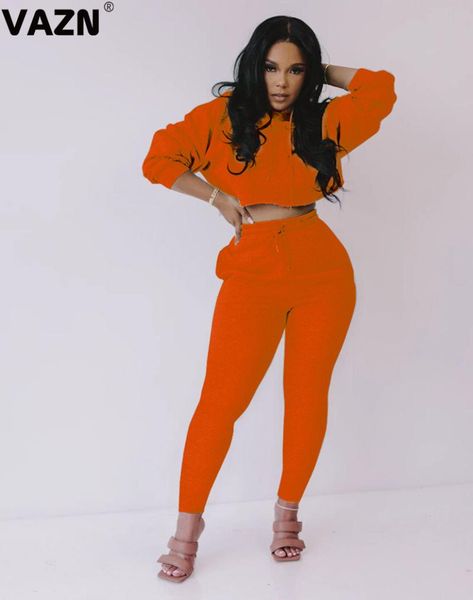 women's tracksuits vazn 2021 high-end young high street solid hooded full sleeve group long pants skinny women 2 piece set, Gray
women's tracksuits vazn 2021 high-end young high street solid hooded full sleeve group long pants skinny women 2 piece set, Gray