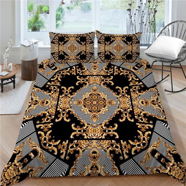 bedding sets beds set size duvet cover article european style gold retro polyester comfortable & breathable for home
bedding sets beds set size duvet cover article european style gold retro polyester comfortable & breathable for home