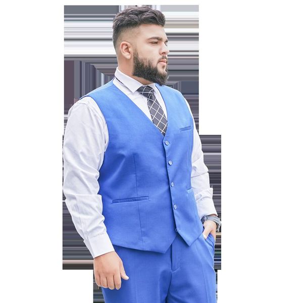 men's vests plus size men's suit vest 2021 classic clothing business casual gentleman loose sapphire blue, Black;white
men's vests plus size men's suit vest 2021 classic clothing business casual gentleman loose sapphire blue, Black;white