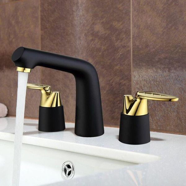 bathroom sink faucets water tap basin soild brass faucet and cold lavatory dual holder three hole taps
bathroom sink faucets water tap basin soild brass faucet and cold lavatory dual holder three hole taps