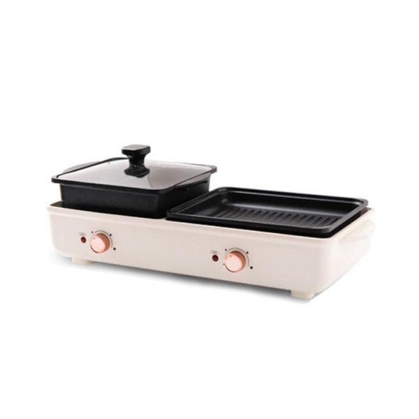 electric skillets 1850w 220v 2 in 1 pot cooker bbq grill multifunctional non stick plate barbecue pan
electric skillets 1850w 220v 2 in 1 pot cooker bbq grill multifunctional non stick plate barbecue pan