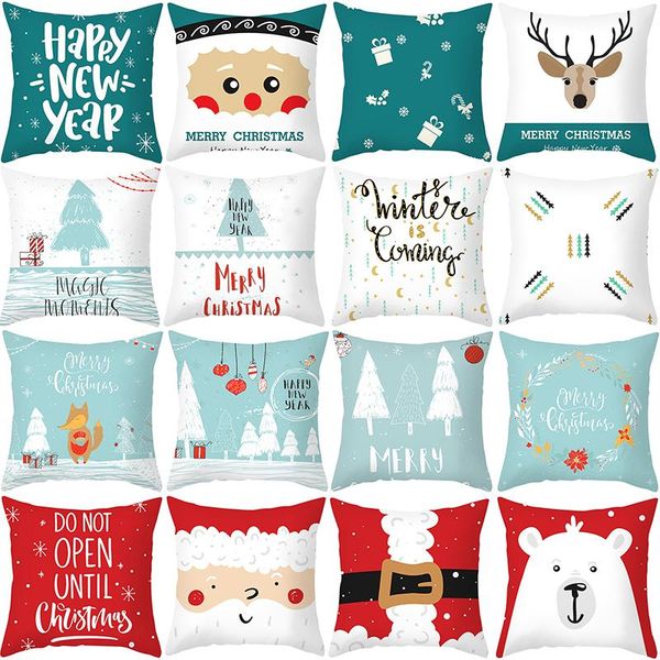 cushion/decorative pillow 2021 nordic style christmas pillowcase custom cartoon santa claus cushion cover sofa peach skin
cushion/decorative pillow 2021 nordic style christmas pillowcase custom cartoon santa claus cushion cover sofa peach skin