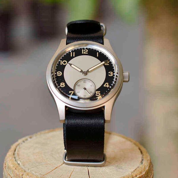 nxy watch baltany es 36mm sterile dial vintage vd78 hacking seconds quartz stainless steel tribute retro luxury brand men 0127, Slivery;brown
nxy watch baltany es 36mm sterile dial vintage vd78 hacking seconds quartz stainless steel tribute retro luxury brand men 0127, Slivery;brown