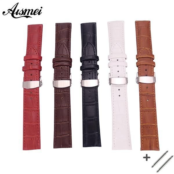 watch bands women men watchband 12,14,16,18,20,22,24mm crocodile pattern leather push button bracelet strap band, Black;brown
watch bands women men watchband 12,14,16,18,20,22,24mm crocodile pattern leather push button bracelet strap band, Black;brown