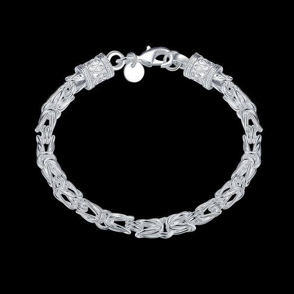 men's sterling silver plated new dragon head link chain bracelet gssb096 fashion 925 silver plate jewelry bracelets, Black
men's sterling silver plated new dragon head link chain bracelet gssb096 fashion 925 silver plate jewelry bracelets, Black