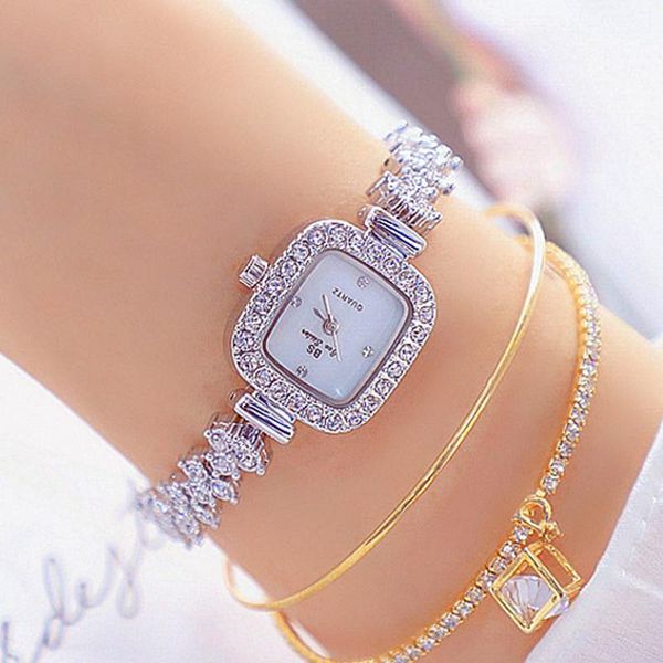 wristwatches fashion bracelet strap women rhinestone wrist watches casual dress crystal solid color relogio feminino, Slivery;brown
wristwatches fashion bracelet strap women rhinestone wrist watches casual dress crystal solid color relogio feminino, Slivery;brown