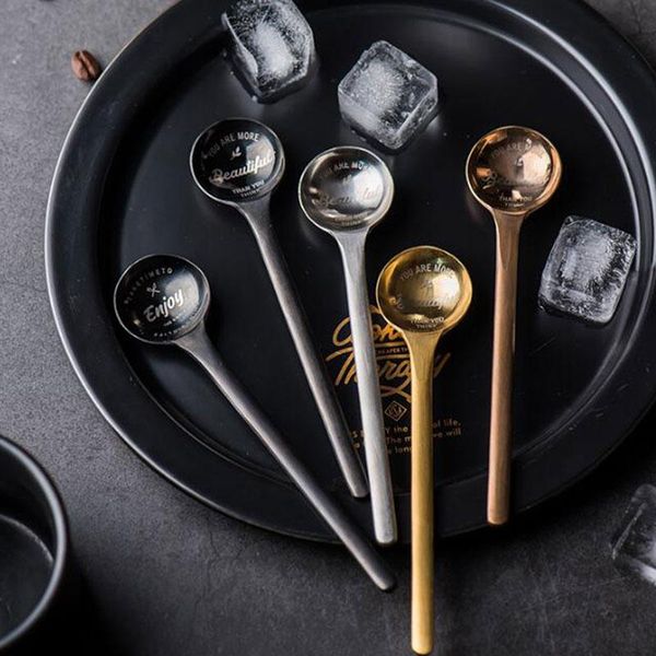 spoons tableware cute tea coffee mixing spoon party table ornament simple stainless steel
spoons tableware cute tea coffee mixing spoon party table ornament simple stainless steel
