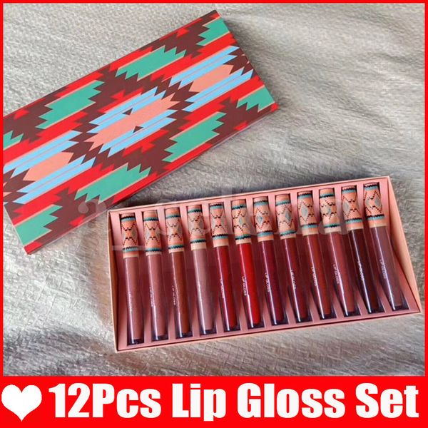 12pcs/set lips makeup collection christmas matte lip gloss set 12 colors nude color lipkit lipgloss liquid lipstick
12pcs/set lips makeup collection christmas matte lip gloss set 12 colors nude color lipkit lipgloss liquid lipstick