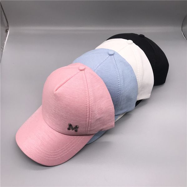 hat female spring and summer fashion personality metal m standard baseball cap outdoor leisure curved brim net hat mercerized sunshade hat, Black;white
hat female spring and summer fashion personality metal m standard baseball cap outdoor leisure curved brim net hat mercerized sunshade hat, Black;white