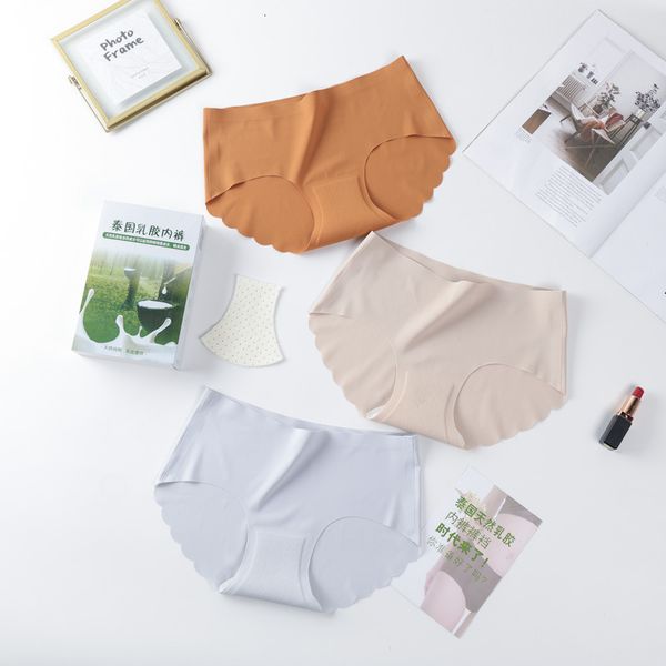 live broadcast of thai latex cotton lining traceless underwear women's summer ice silk cool briefs, Black;pink
live broadcast of thai latex cotton lining traceless underwear women's summer ice silk cool briefs, Black;pink